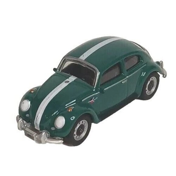 Greenlight Volkswagon VW Beetle Sedan Diecast Vintage Green Good Condition - Picture 1 of 9